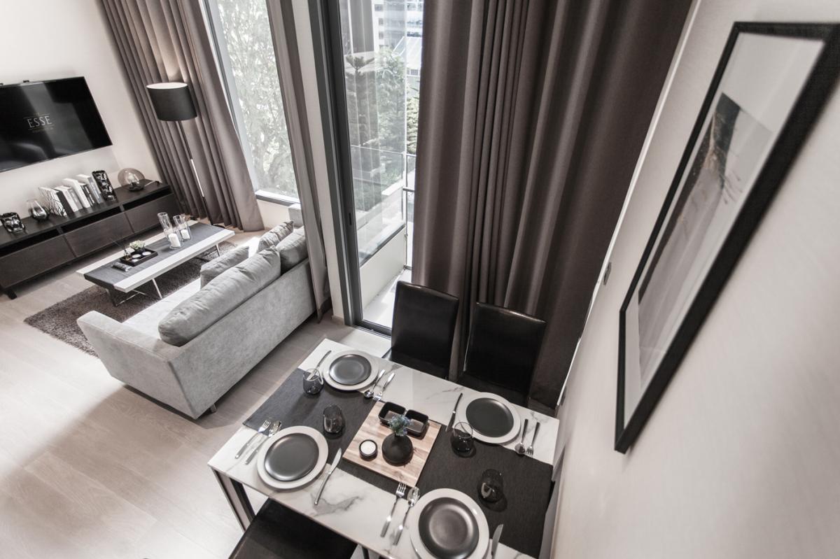 🌿The Esse Asoke🌿 ห้องสวยน่าอยู่ วิวสวยมาก 🛏 2 Bed 2 Bath 75 ตร.ม. Price negotiable!!! - Close to BTS Asoke