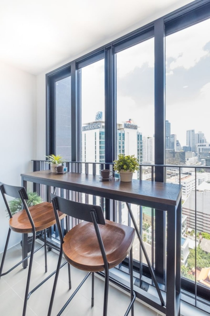 🌿 Ashton Chula - Silom 🌿 ห้องสวย ดูดี มีระดับ 🛏 1 Bed 1 Bath 34.5 ตร.ม ราคาต่อรองได้!!! - ติด MRT สามย่าน